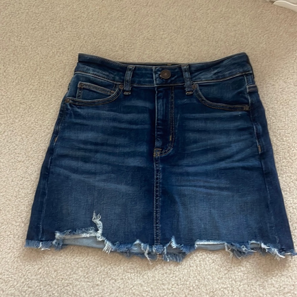 AE Jean skirt